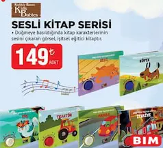 KADIKÖY BASIM KİDS BABİES SESLİ KİTAP SERİSİ